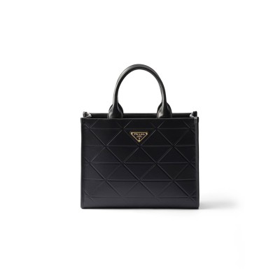 PRADA SYMBOLE SMALL LEATHER BAG 1BA379 (30*23*9cm)